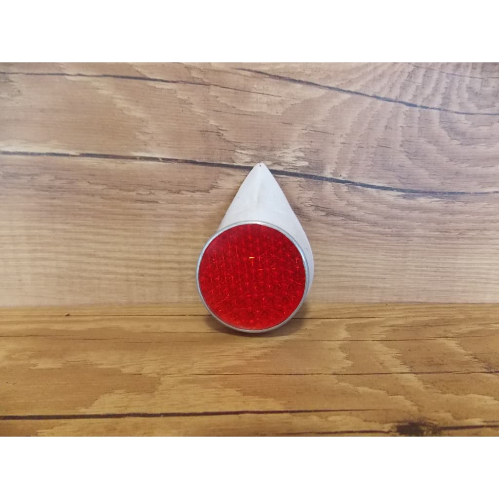 Refletor de paralama traseiro para bicicletas antigas aro 28 - novo de estoque antigo