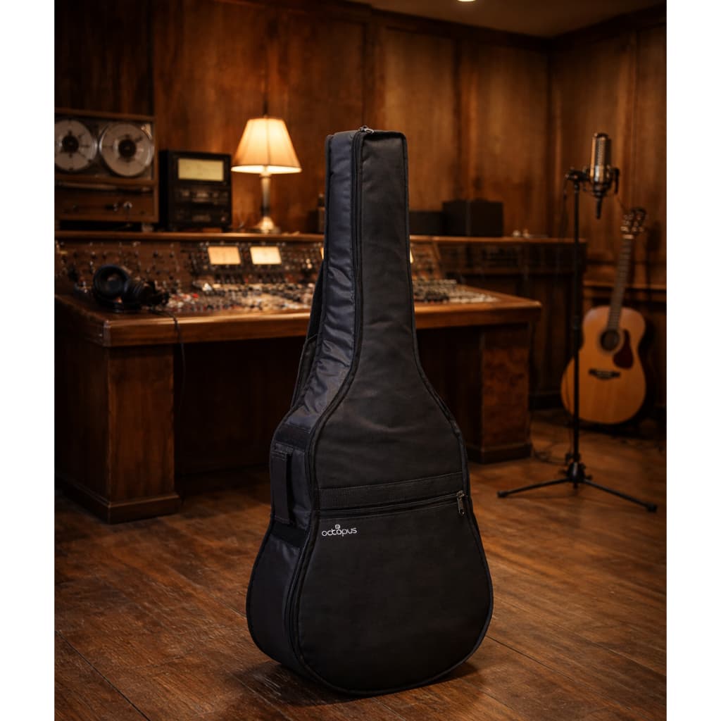 Capa Acolchoada Para Violão Folk Giannini Takamine Tagima - Super Luxo