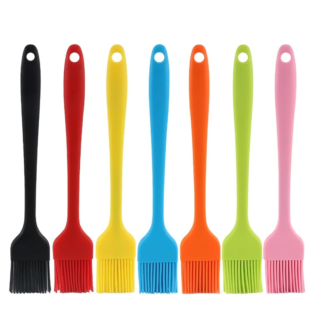Pincel de Silicone Culinário 20cm Confeitaria Utensílio De Cozinha Untar Forma