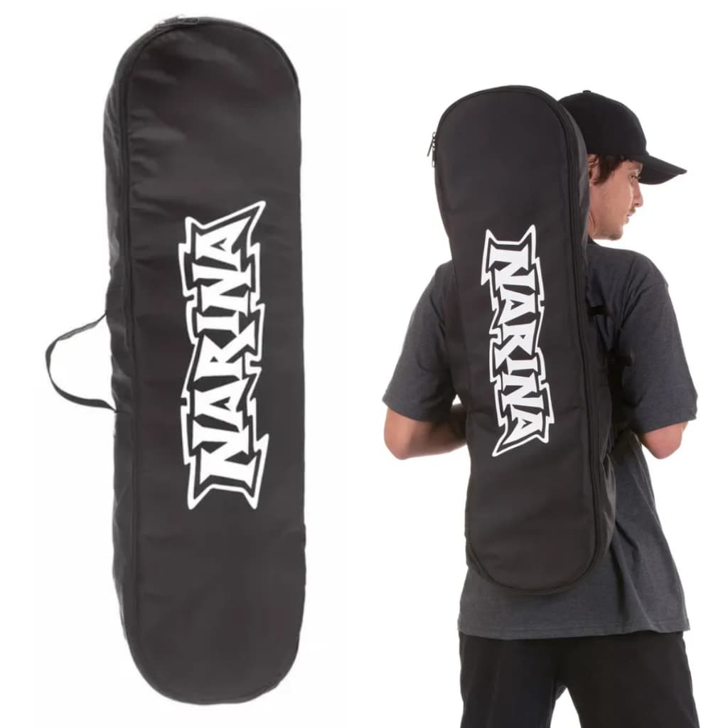 Mochila Skatebag Grande Resistente Guarda Skate Cabe Skate e Equipamento De Proteção Impermeável