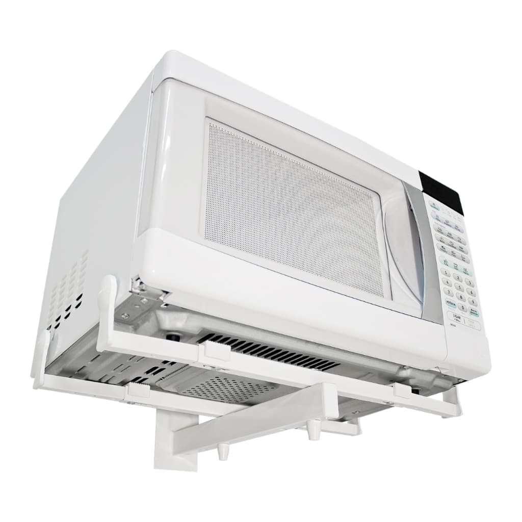 Suporte Forno Elétrico Microondas De Parede Multivisao F200 Branco Fixo