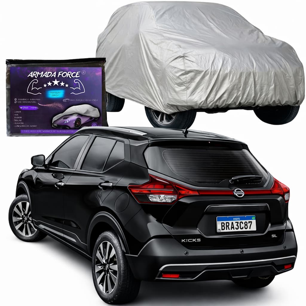 Capa Automotiva Para Carro Nissan Kicks Forrada 100% Impermeável Suv Compacto Anti-UV Premium