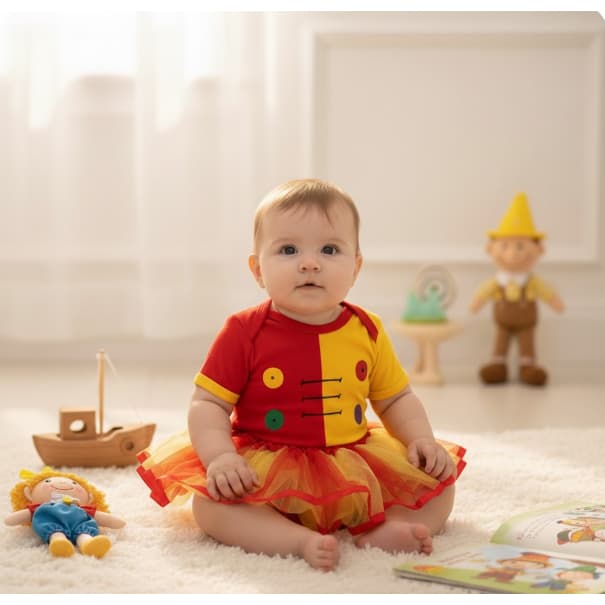 Body Bebê Infantil Menina Mêsversário Temático Emilia Super Confortável Linha Premium