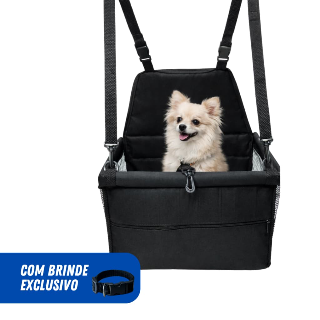 Cadeirinha Assento para Pet Carro Cães e Gatos Transporte ENVIO IMEDIATO