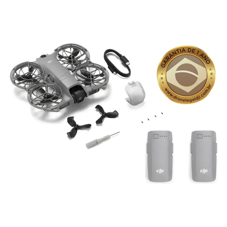 Drone Dji Neo 2 Standard (sem Controle) Com 2 Baterias, original, novo, versão Br, com NFe