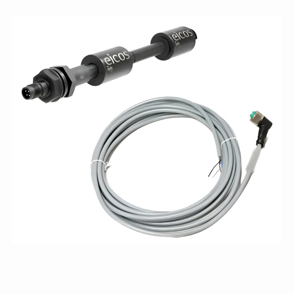 Sensor De Fluxo Le352-1-m12 + Conector Femea C/ Cabo 5m.