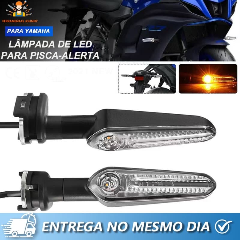 Pisca Led Seta Sequencial /contínuos em LED Mt03 Mt07 Mt09 Fz150 Fz250