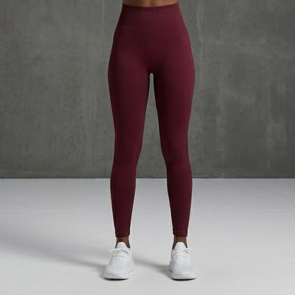 Calça Legging Canelada Para Academia Dia a Dia