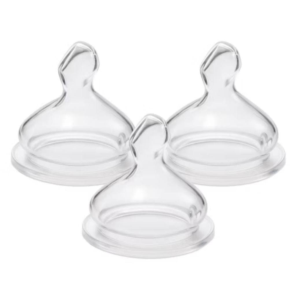 2 Unidades - Bico BIG Mamadeira Universal Ortodôntico 100% Silicone - TETÊ