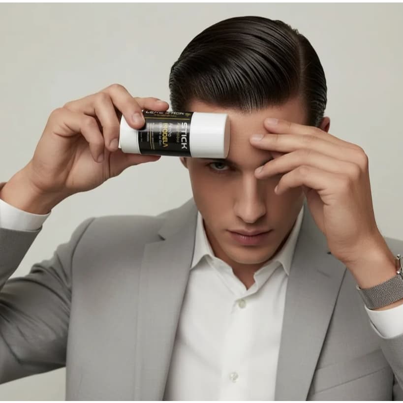 Pomada Cera Modeladora Cabelo homem Bastão Wax Stick Lene Stick Men