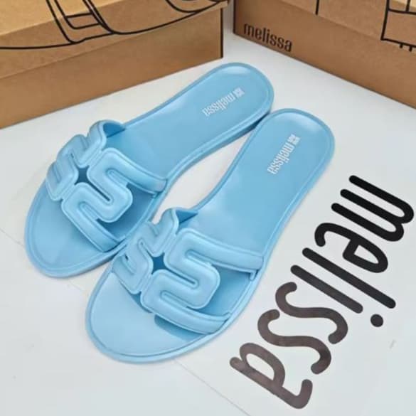 Chinelo Rasteira ESTILO Melissa Blogueirinha Leve e Confortável Diversas Cores Envio Express !
