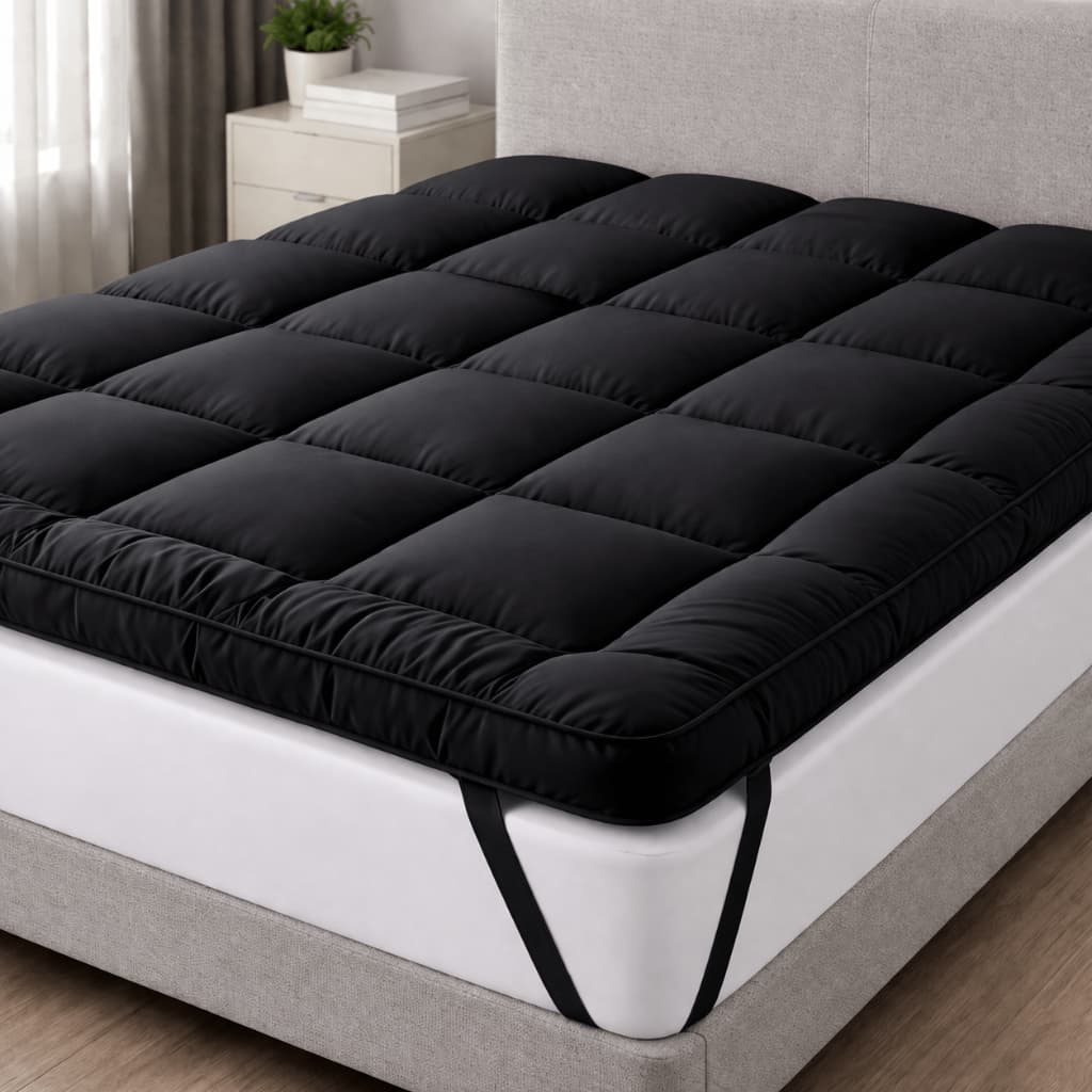 Pillow Top Solteiro 400 Fios – Protetor Matelado Macio com Fibra Siliconada