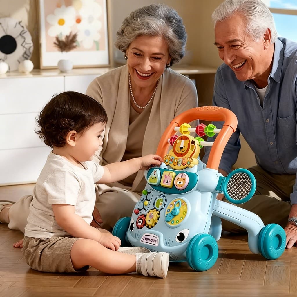 Andador Infantil Educativo Musical Interativo Multifuncoes Desenvolvimento Bebes