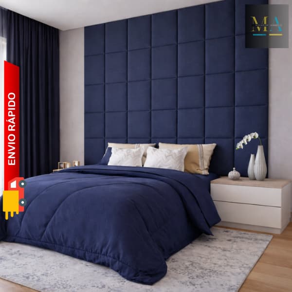 Kit 24 Cabeceiras 40x30 Para Decoração de Parede Cama Casal, Postagem Rápida