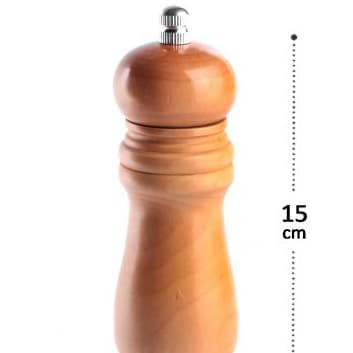 Moedor de Tempero Madeira 15 cm