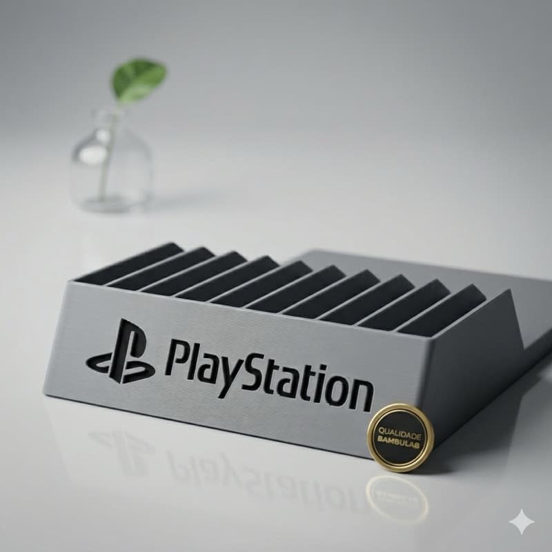 Suporte para Jogos PlayStation 1 (PS1) – 10 Entradas