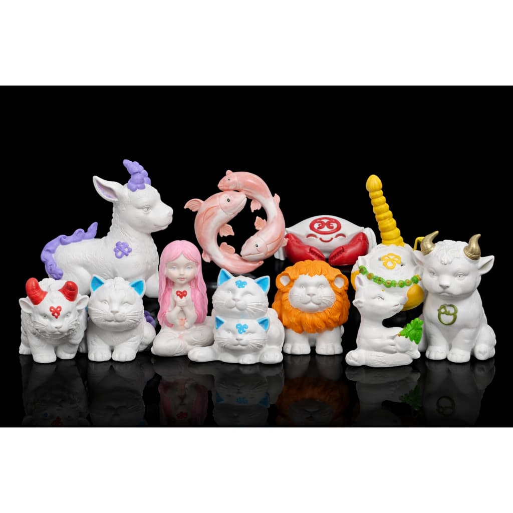 Chaveiros Signos 3D Coleção Completa Zodíaco