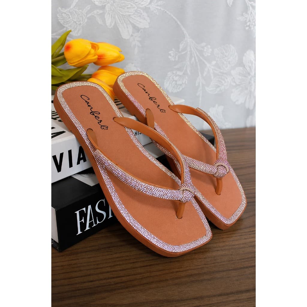 Chinelo Rasterinha Elegante Para Mulheres Confortavel Leve Macio