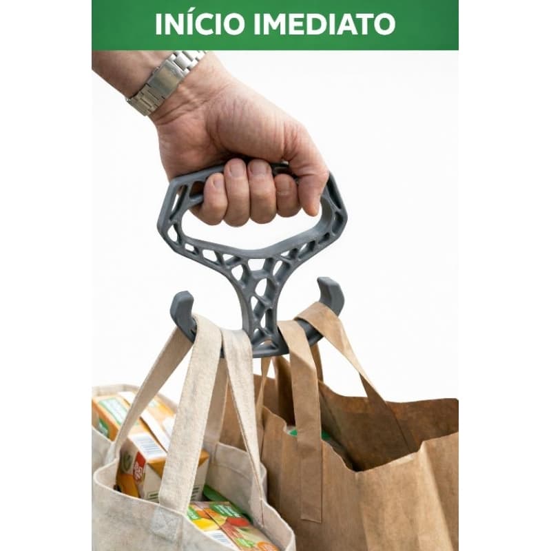 Alça Ergonômica para Sacolas – Mais Conforto e Praticidade no Dia a Dia