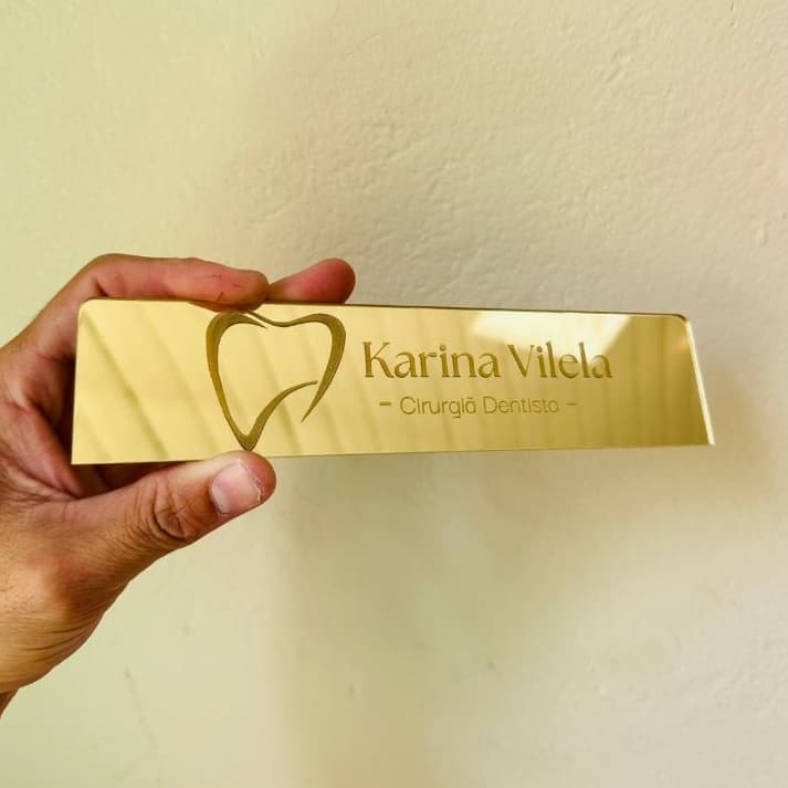 Tarja Personalizada para Placa QR Code – Para Substituir Logo Já Gravada