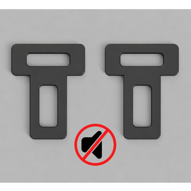 Silenciador De Cinto De Segurança Universal - Stop Alarme Sonoro Carro