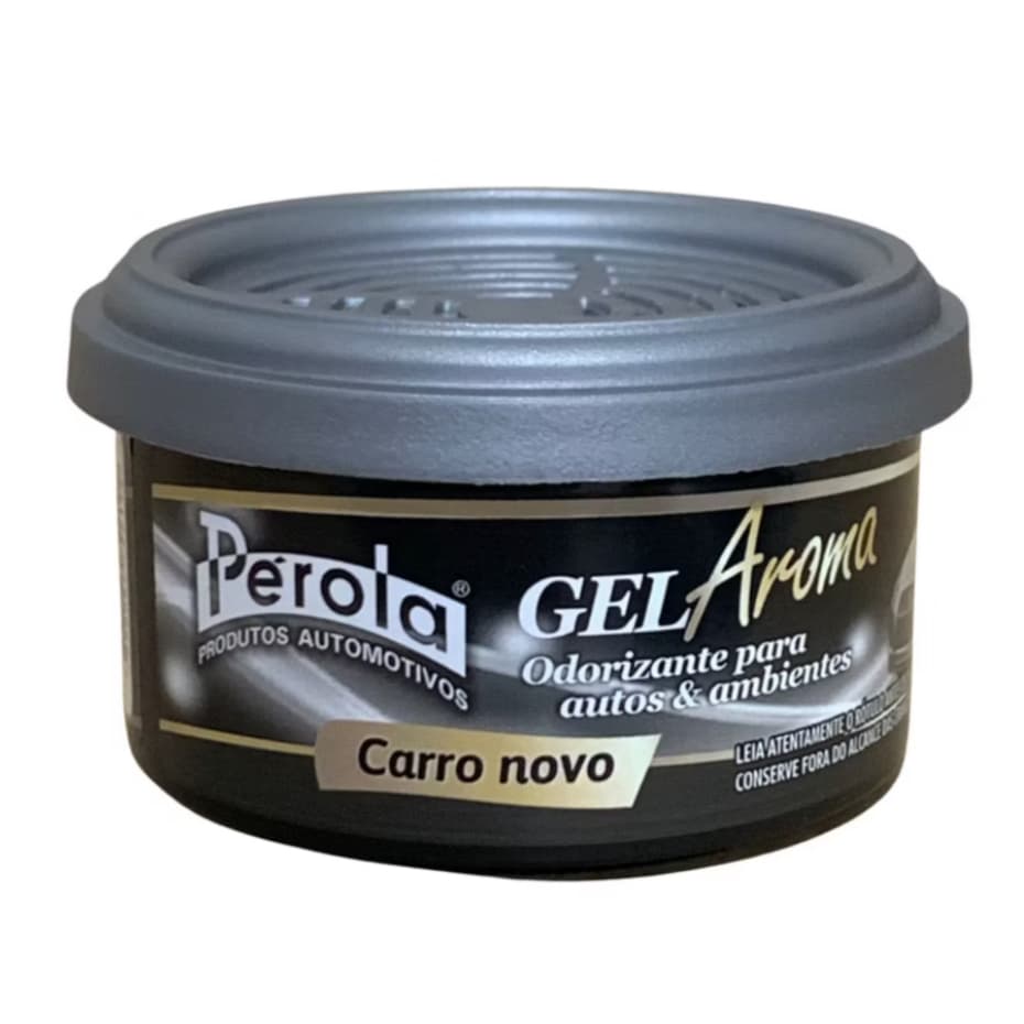 Aromatizante Gel Carro Novo 60g Pérola Odorizador Cheirinho Veículos e Ambientes