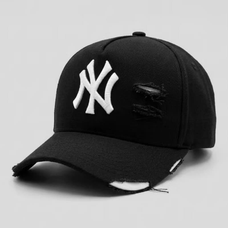 Boné N e w Y o r k NY Rasgado Destroyed Linha Premium