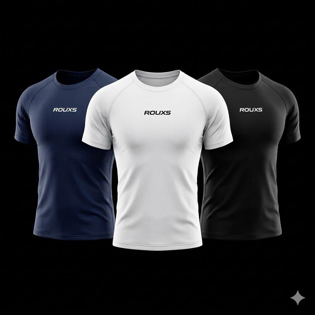 Camiseta Masculina DryFit com Tecido Leve e Respirável