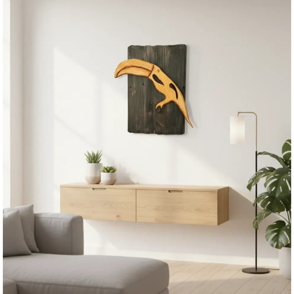 decoraçao de parede casa de praia ou campo placa quadro madeira