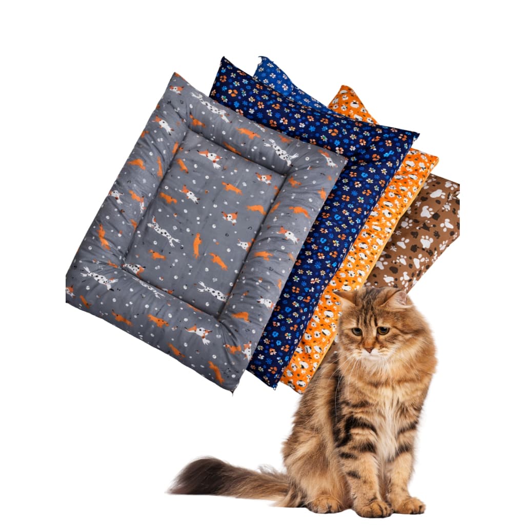 Caminha Pet Colchonete Para Cachorro ou Gato Cama Pet Espuma Triturada 100% Poliester