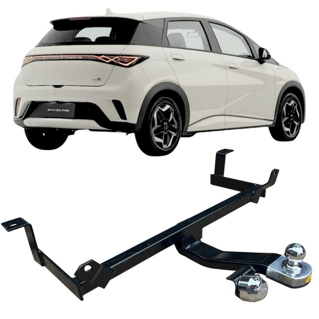 Engate Reboque Rabicho BYD Dolphin 2023 2024 2025 2026 Tração 700kg