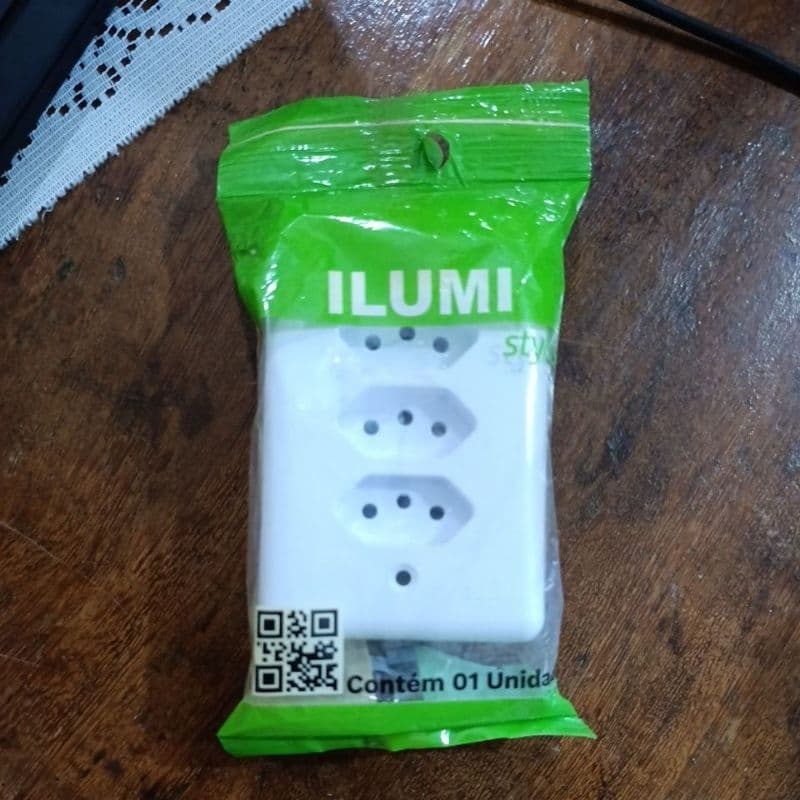 tomada com 3 Conjunto de tomadas Tomada Barata envio rápido ILUMI Tomada Tripla