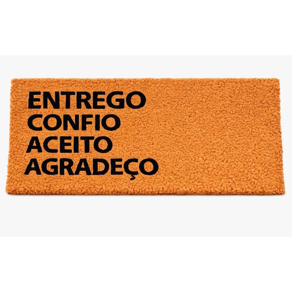 CAPACHO TAPETE FIBRA DE COCO 60 X 30 ANTIDERRAPANTE