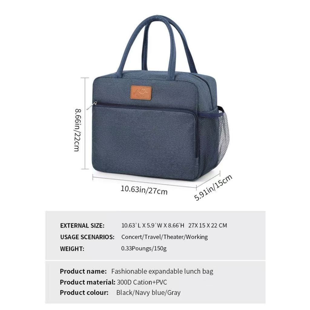 Bolsa Térmica Fitness Marmita importada bolsa térmica portátil