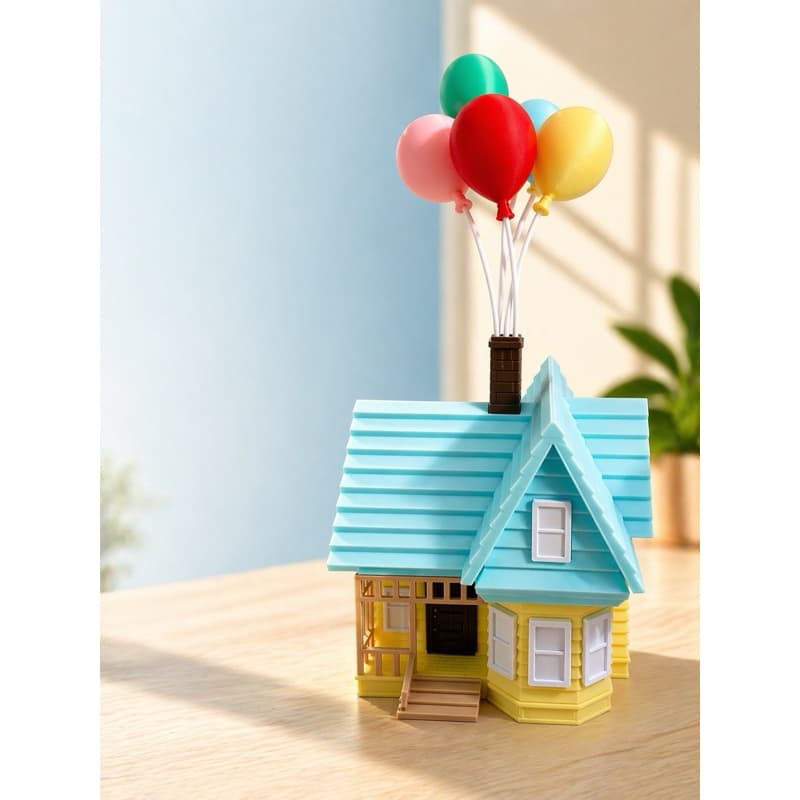 Casa Up Altas Aventuras Decorativa 3D Casinha com Balões Decoração Criativa Presente