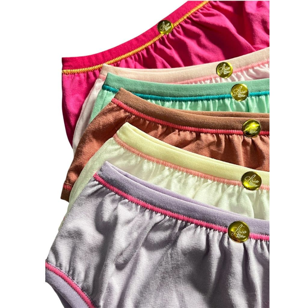 Kit 10 Calcinhas Infantil Menina 100% Algodao – Alta Qualidade + Conforto Diario e Toque Macio