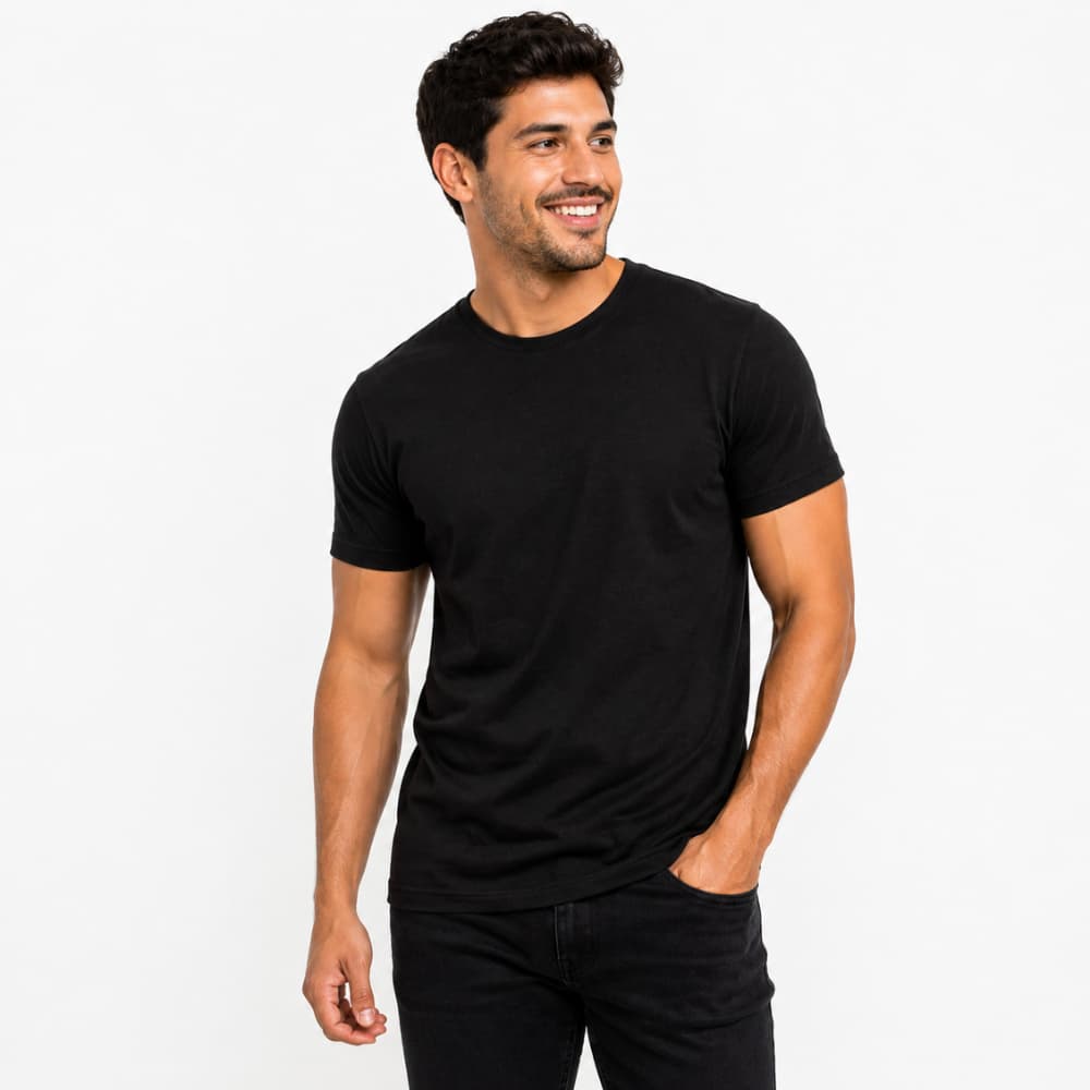 Camiseta Malha Peruana Lisa Premium Clasica Basica para o Dia a Dia