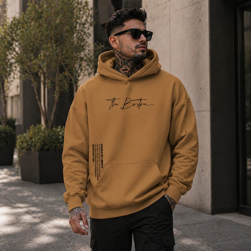 Blusa de Frio Moletom Masculino The Boston Algodão Unissex