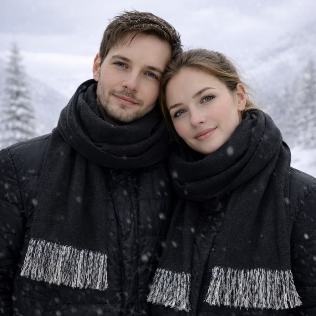 Cachecol Lenco Inverno Echarpe Unissex Moda Inverno Cores