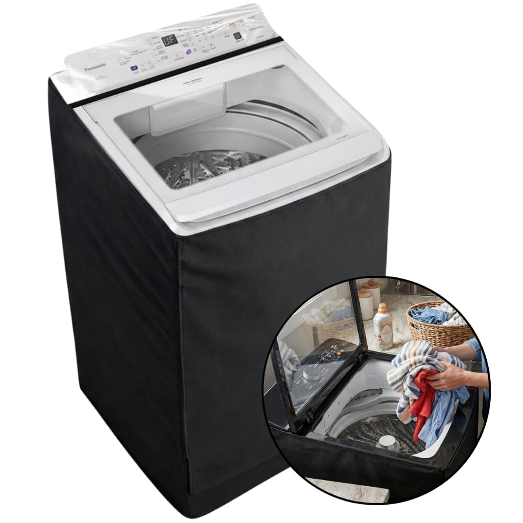 Capa Maquina Panasonic 18kg 19kg Impermeavel Reforçada Protetora Sol Chuva Sereno Maresia Poeira