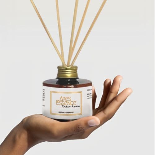 Difusor de Varetas 200ml Aromatizador de Ambiente Perfumador Casa Refil Cheiro de Lojas Famosas