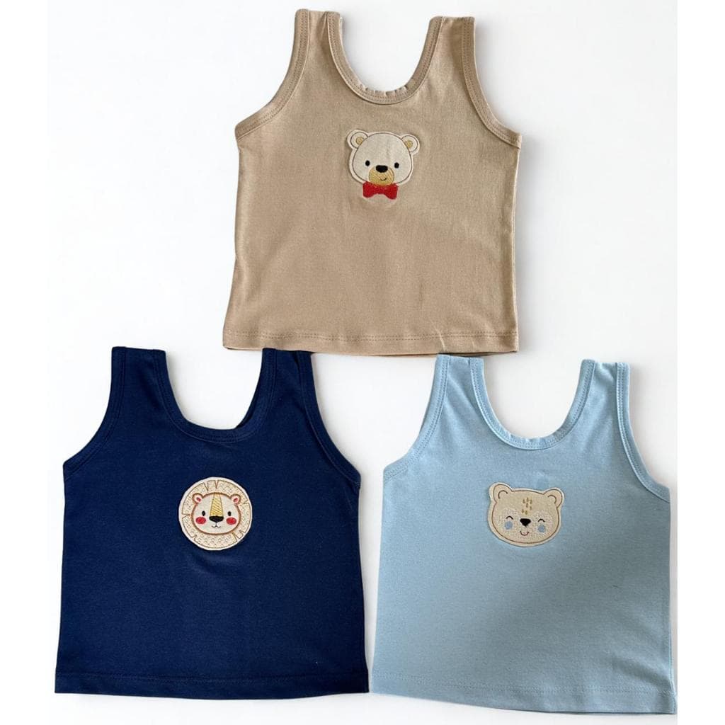 Kit Camiseta Bordada P, M e G Menino e Menina  Peças Para Bebê, Malha Hipoalergênico 100% Algodão.