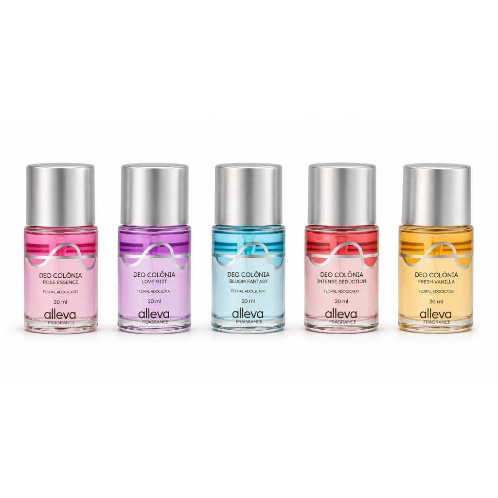 Perfume Mini Alleva 20ml – Fragrâncias Femininas Delicadas para Levar na Bolsa - Alleva Beauty