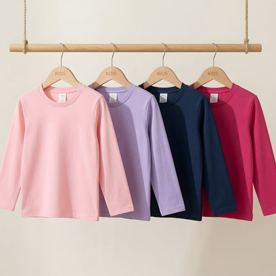 Blusa Térmica Peluciada Infantil Menina Sortido | 01 Ao 14 Anos | Segunda Pele Inverno
