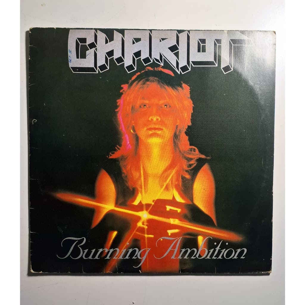 Chariot - LP Burning Ambition - Ano 1987 nacional