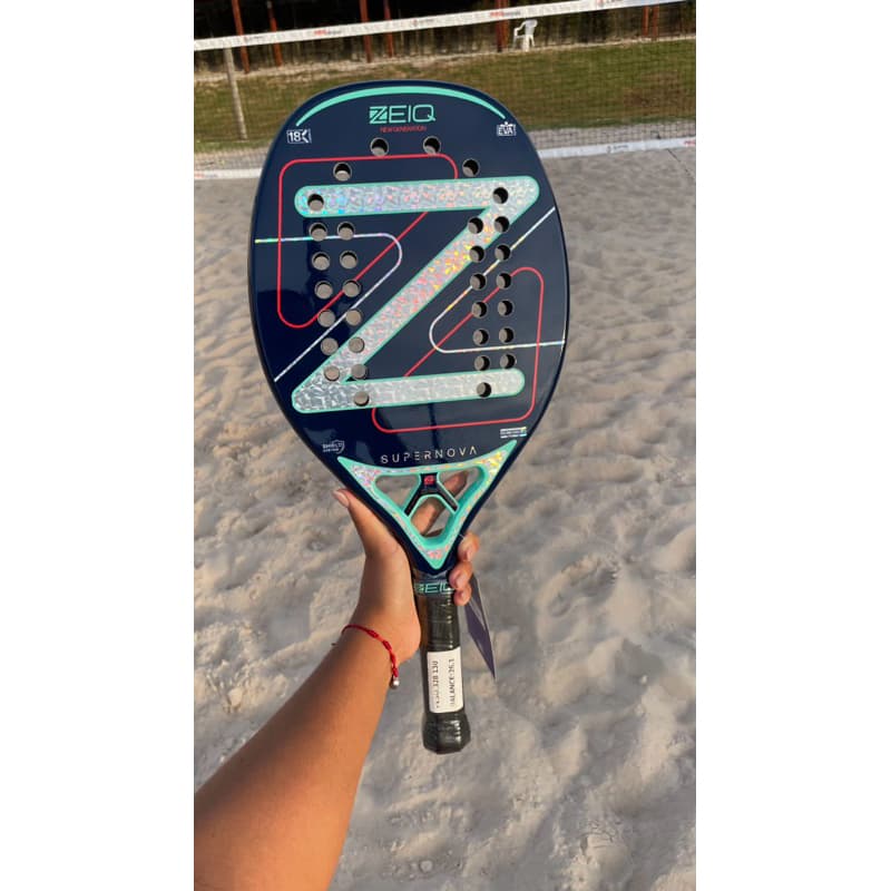 RAQUETE DE BEACH TENNIS SUPERNOVA 18K ZEIQ