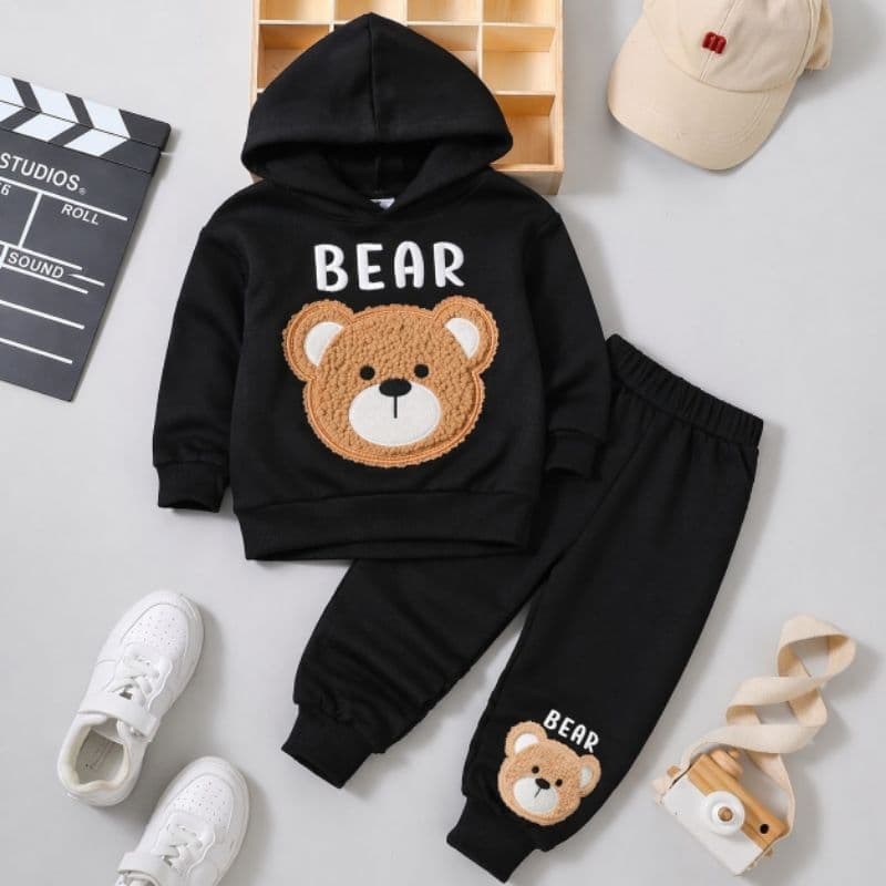 Conjunto Moletom Infantil Criança Menino e Menina Térmico Peluciado Flanelado Inverno Gola Redonda