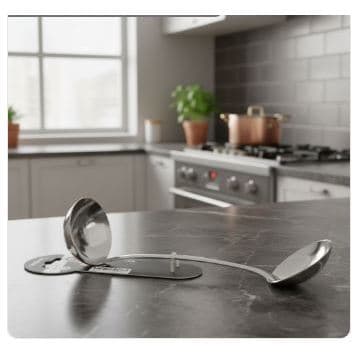 Concha De Aço Inox Premium 22,5cm Original