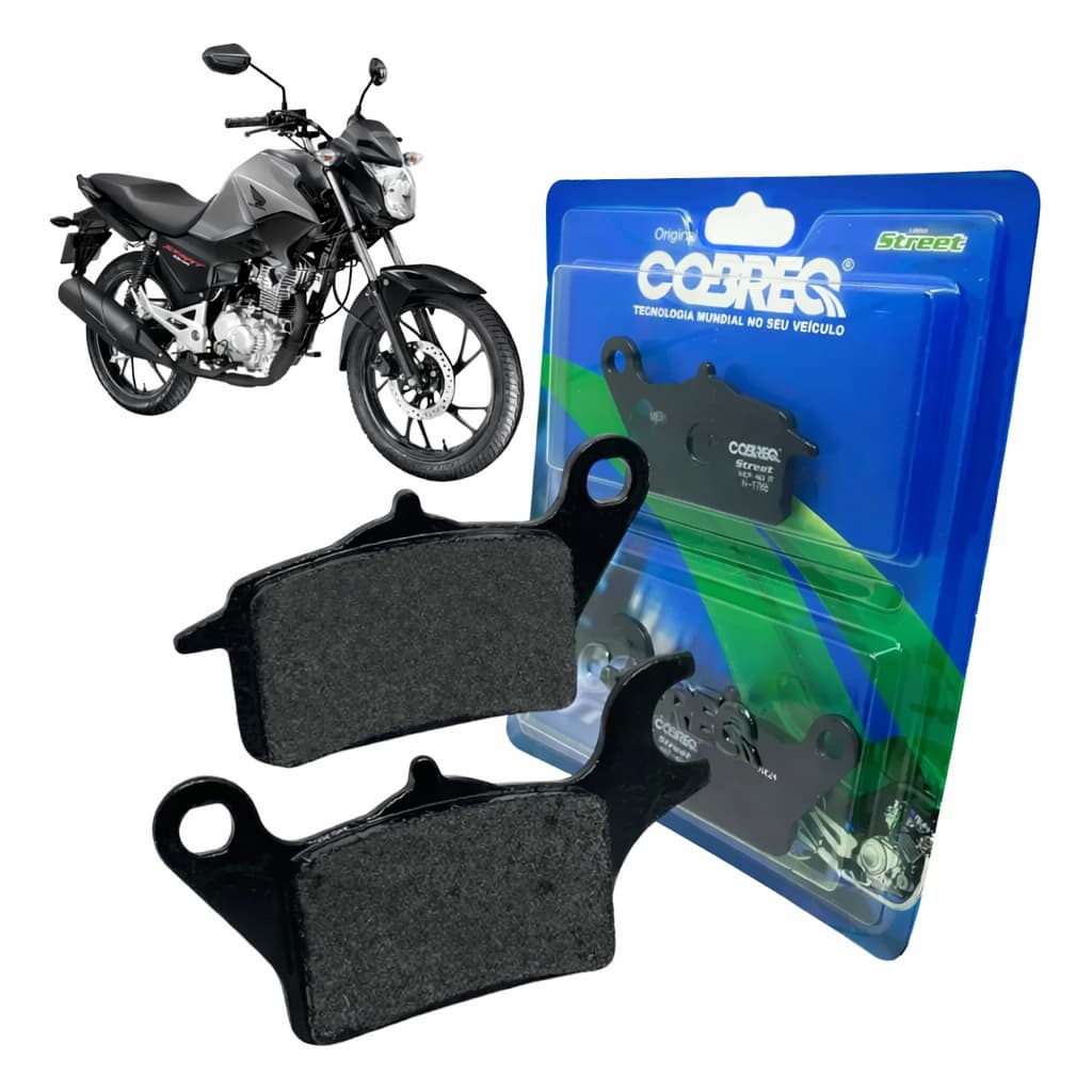 Pastilha Freio Dianteiro Honda CG Cargo 160 2026 Original Cobreq