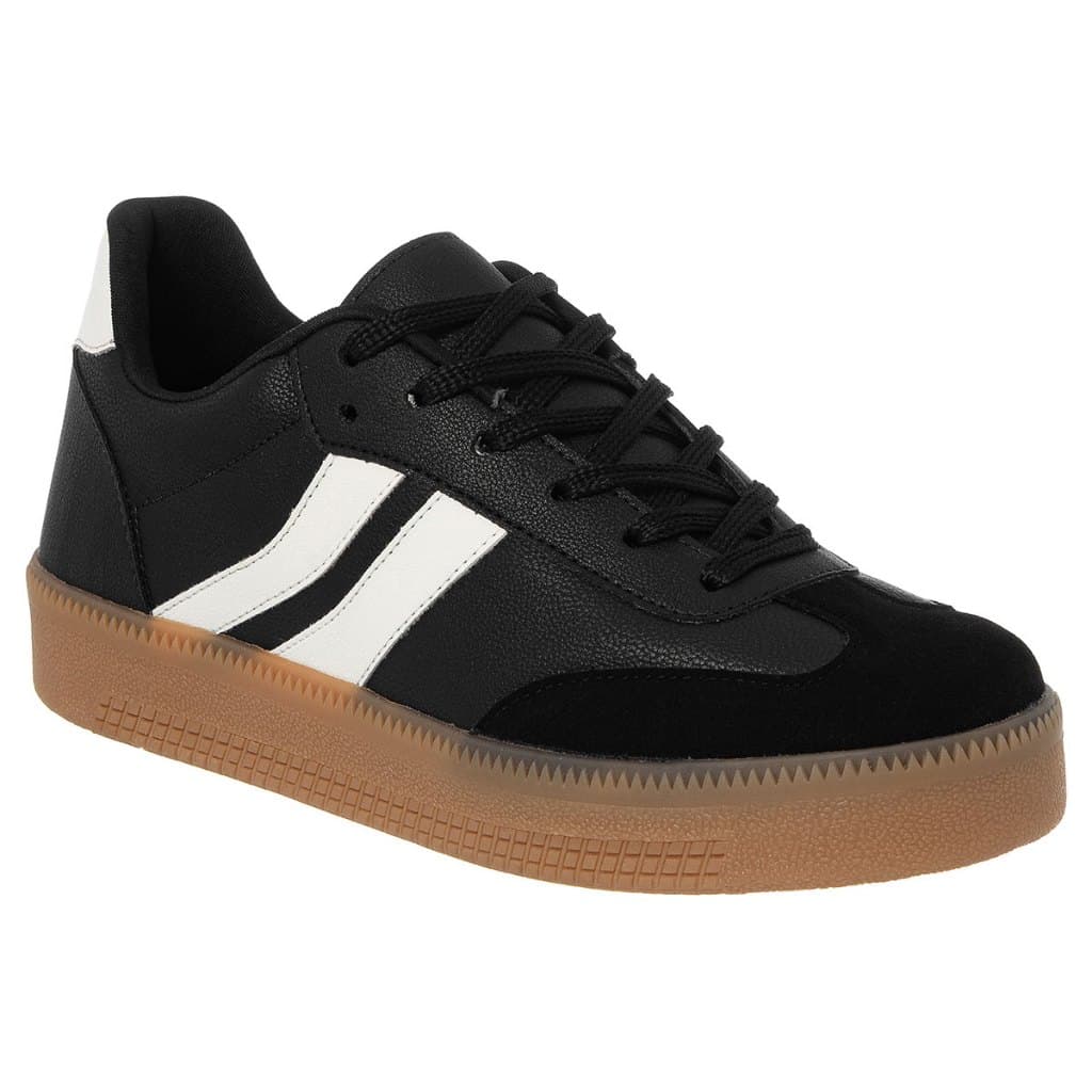 Tênis Casual Feminino Shokei Sapato Samba com Cadarço Confortável Fashion Style